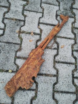 Nález detektorem kovu torza zbraní STG44 a Mannlicher M91 - 3