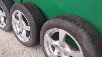 Sada disků kol 4x100 R14" Citroen C1 Peugeot 107 letní pneu - 3