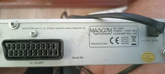 Mascom MC 1000T jednoduchý digitální přijímač - 3