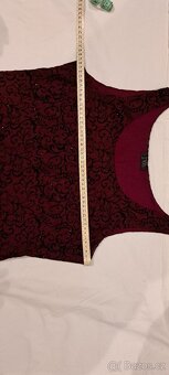 Dlouhé společenské šaty, vel.M - 3