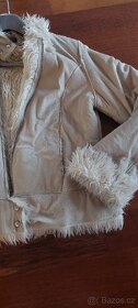 Zimní bunda s kožíškem , vel 44 - 3