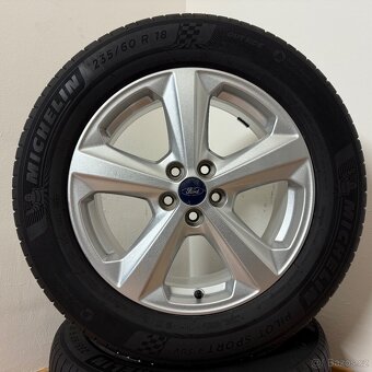 FORD EDGE/KUGA 5x108 R18 ET55+LETNÍ 235/60R18 5mm - 3