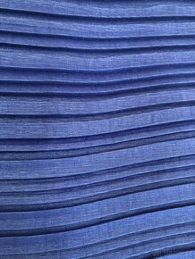 Modré mini šaty - 3