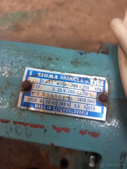 Dvoustupňové čerpadlo Sigma - 3