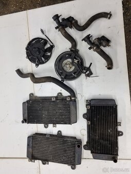 Chladič hadice yamaha xtz 660 - 3