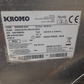 profi myčka na sklo KROMO - 3