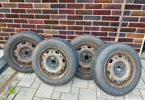 Letní pneu 165/70R14 + disky 5x100 - 3