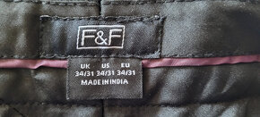 společenské kalhoty F&F 34/31 - 3
