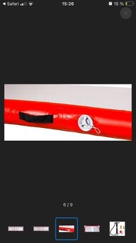 Airtrack Stormred AirTrack Red 400 cm (nafukovací žíněnka) - 3