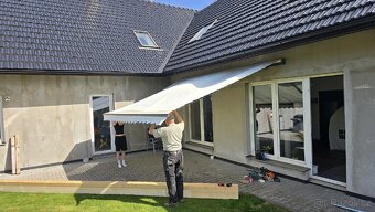 Markyza 5 x 3,5m s elektrickým pohonem - 3
