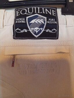 rajtky EQUILINE vel.46/48 krémové - 3