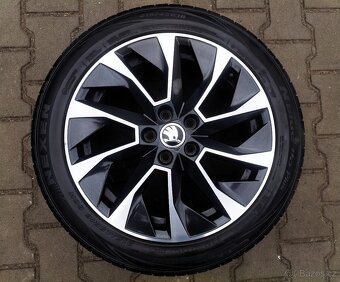 Alu kola originál Škoda Fabia III, Rapid 5x100 R16 - 3