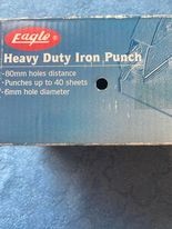 Děrovačka Heavy Duty Iron Punch 9618 - 3