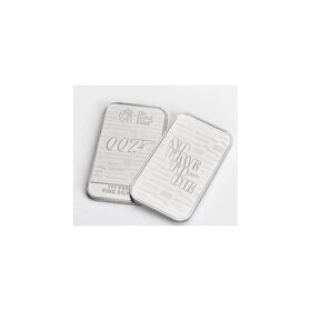 Stříbrný slitek James Bond - No time to die 1 oz - 3