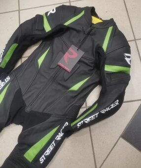 Street Racer Predátor-Dětská Pánská moto kombinéza - 3