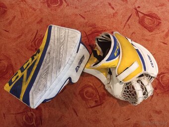 Brankářská lapačka a vyrážečka CCM, Axis a Eflex 4, custom - 3