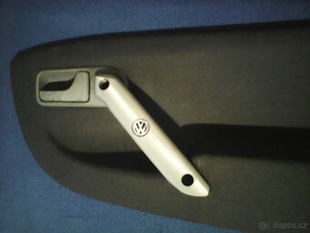 VW Lupo tapec, tapecírunk, panel dveří černý (pár) + příchyt - 3