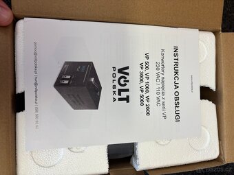 Měnič napětí VOLT VP 1000 230/110V 1000W - 3
