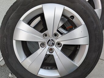 Alu kola TRITON 17 pro Superb III + letní pneu - 3