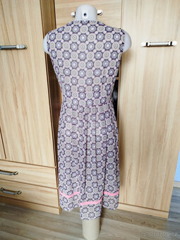 barevné šaty s růžovými pásky, zn.Amaranto - 3