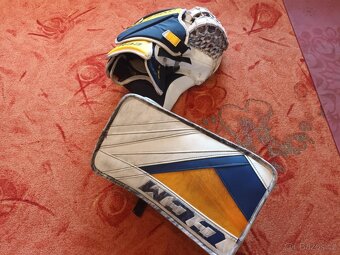 Brankářská lapačka CCM AXIS 2 + vyrážečka CCM Eflex 5,custom - 3