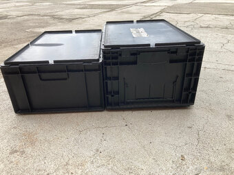 Ukládací box plastový, přepravka s víkem KLT 4622 za 200 kč - 3