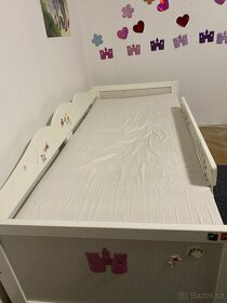 Dětská  postel ikea,+matrace a rošt - 3