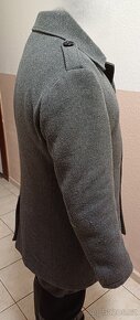 Kabát šedý – vel. 52 - 3