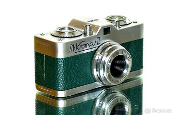 Mikroma II Meopta TOP STAV tmavě zelená FUNKČNÍ - 3