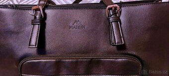 NOVÁ VĚTŠÍ ČERNÁ KABELKA DO RUKY I PŘES RAMENO - 3