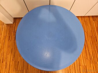 Dětský modrý stůl Mammut a 4 zelené stoličky IKEA - 3