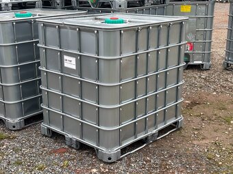 IBC nádrž oplechovaná 1000L - od potravin - 3
