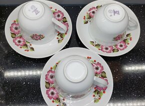Čajová porcelánová sada Epiag Czechoslovakia - 3