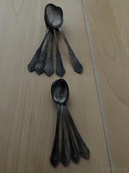 Lžičky stříbrné a Rostex - 3