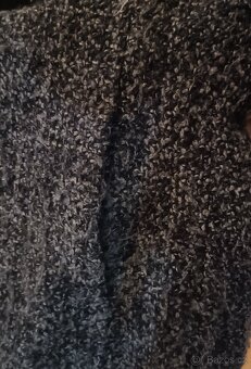 KRÁTKÝ TMAVĚ MODRÝ KABÁTEK -  BUKLE - 3