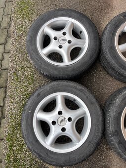Alu disky 4x75 + pneu 175/65 R14 - 3