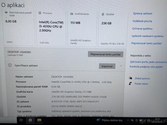 Notebook Dell Latitude E7440 včetně dokyny - 3