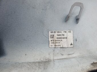 Kryt zrcátka Octavia 3 bílá - 3