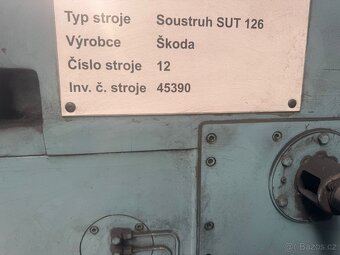 Soustruh na kov SUT 126/4000 - 3