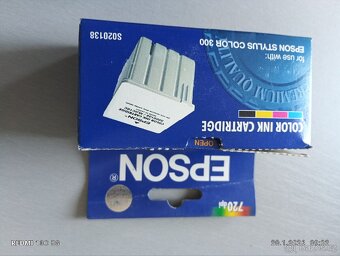 Epson cartrige-original - 3