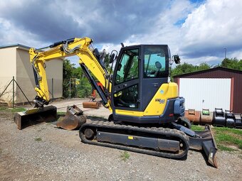 minibagr Yanmar VIO 80-1A - dělené rameno - 3