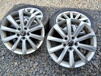 ALU kola,sada, model HELSINKI,originál,215/55 R17,5x112,TOP - 3