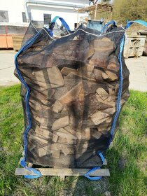 Palivové dřevo-odkory  měkké řezané- Big Bag - 3