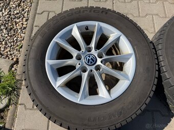 4x al kola 5x120 16 + pneu letní 215/65 R16C - 3