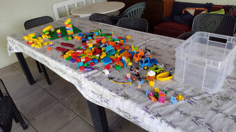 Velká sada Lego Duplo + kuličková a vlaková dráha – 3,4 kg - 3