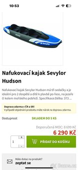 Nafukovaci kajak - 3