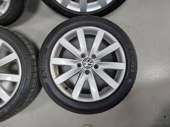 17'' original VW kola PORTO + pneu 225/45, letní - 3