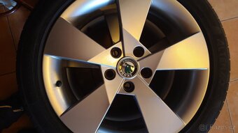 ALU kola 17" denom 5x112 s novými pneu altenzo sport - 3