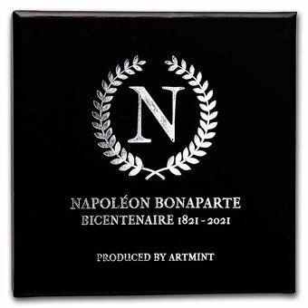 NAPOLEON BONAPARTE 200th Anniversary 2 Oz Silver Coin 2021 - 3