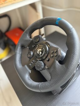 Logitech G923 + řadicí páka Thrustmaster TH8S – jako nové - 3
